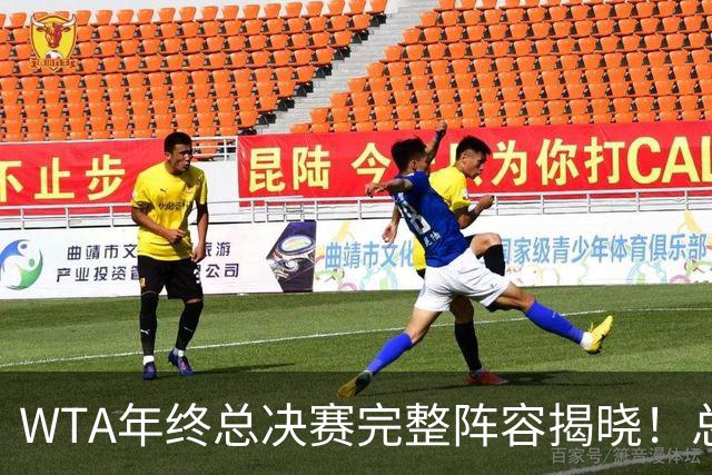 WTA年终总决赛完整阵容揭晓！总奖金1亿，斯瓦泰克与郑钦文遗憾无缘